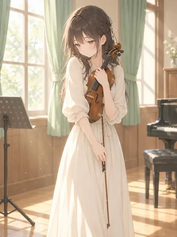 《奶油白交响曲》动漫封面 · 新番速递 · 音乐 校园 治愈 《奶油白交响曲》动漫封面,新番速递,音乐、校园、治愈